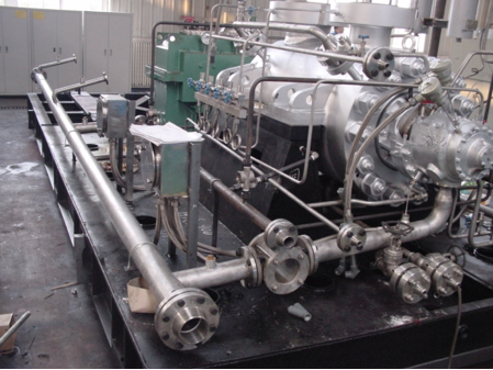 Medium capacity feeding pump with specifications Q=180mÃâÃÂ³/h H=1467m n=2950r/min NPSHr=4.5m
